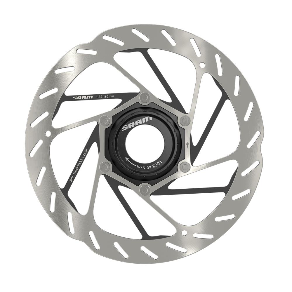 SRAM Rotor - HS2 Center Lock (Includes Lockring) Rounded