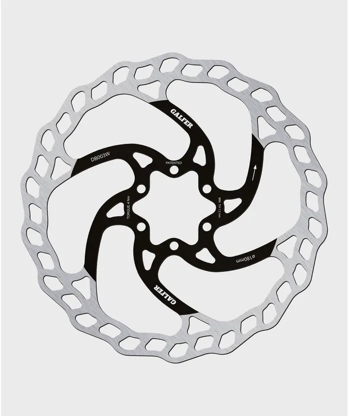 Galfer Wave Disc Rotor - 6 Bolt / 2.0mm