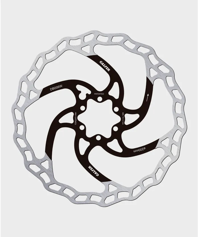 Galfer Wave Disc Rotor - 6 Bolt / 2.0mm