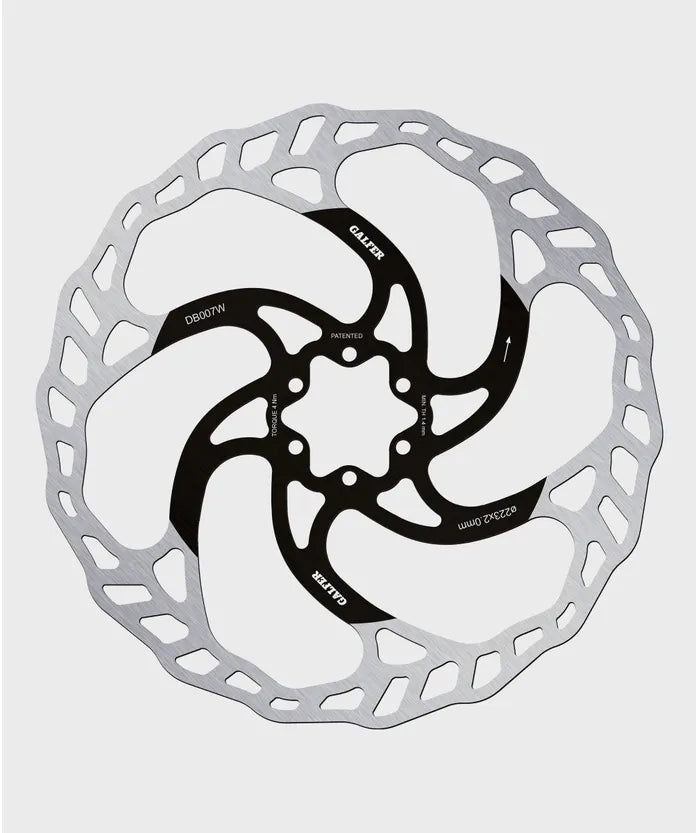 Galfer Wave Disc Rotor - 6 Bolt / 2.0mm