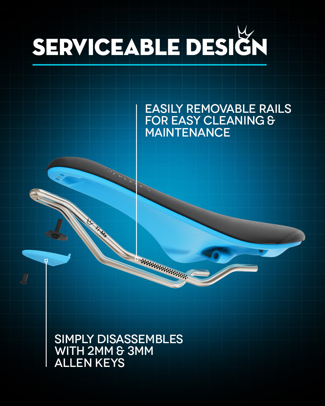 PEATY'S Monarch Saddle