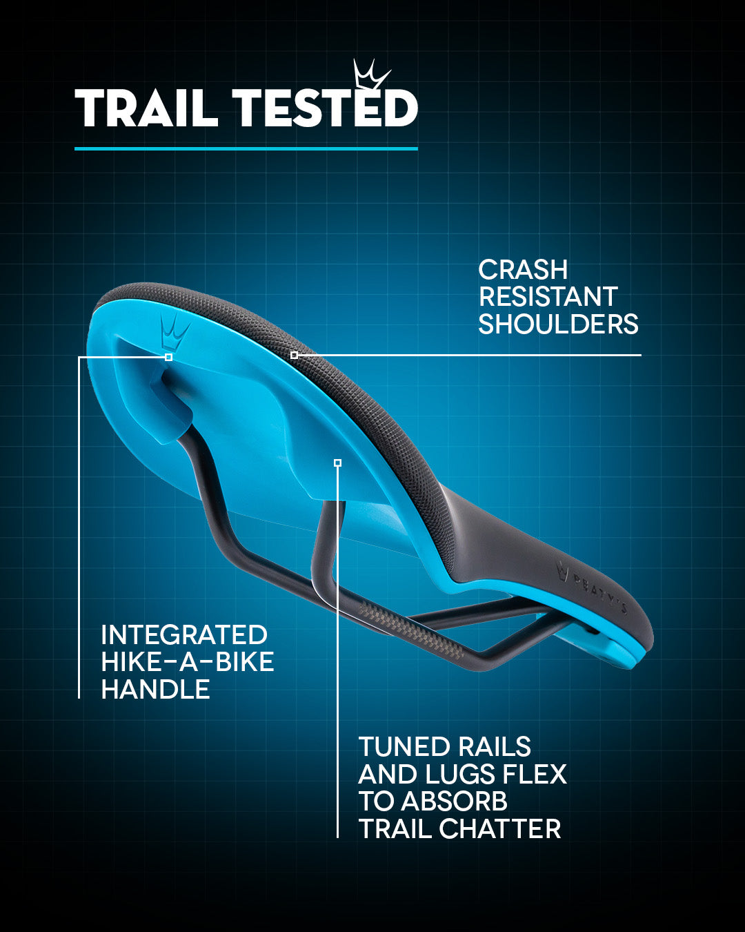 PEATY'S Monarch Saddle