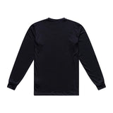 Skyline Ride LS Tee Signature Black/ Real teal