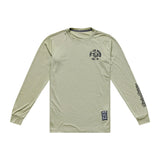Skyline Ride LS Tee Stamps Sage