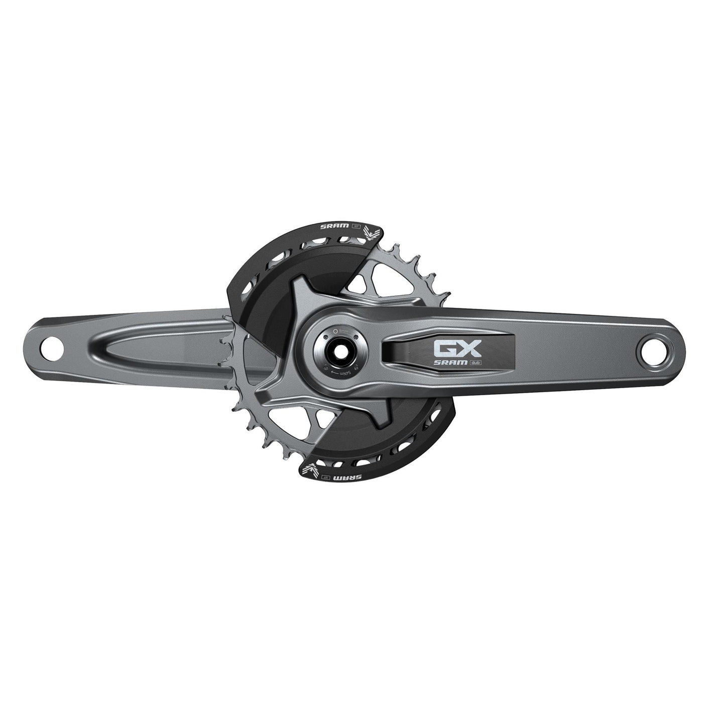 SRAM Crankset GX Eagle Q174 55mm Chainline Dub MTB Wide Dark Polar 2-Guards 32T T-Type