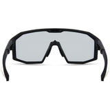 MADISON Enigma Matt Black Sunglasses (Clear Lens)
